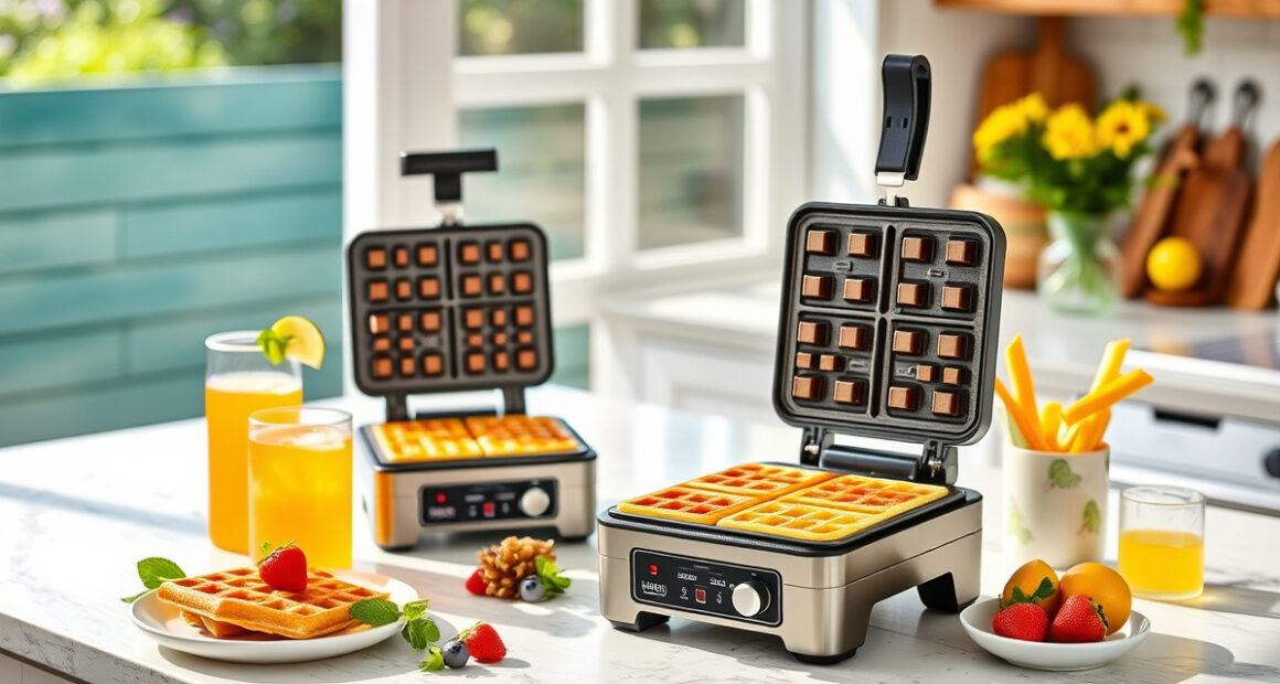 Summer Waffle Creations with the Ninja Belgian Waffle Maker Pro