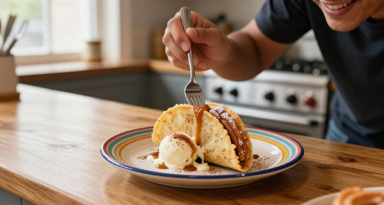 Taco Bell Churro Ice Cream Taco