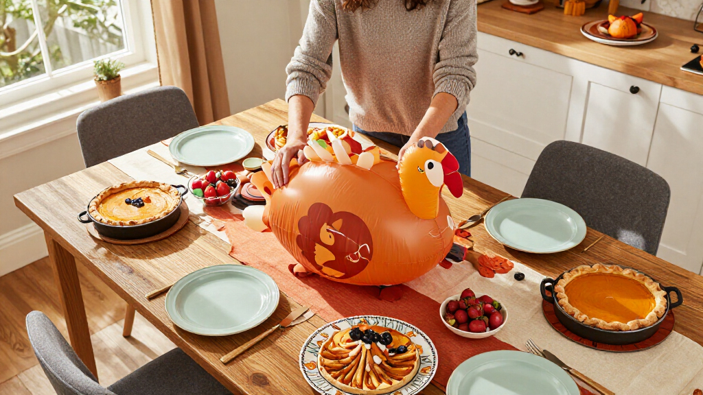 Amazon’s Thanksgiving Inflatables Are So Festive, They’re A Feast For The Eyes