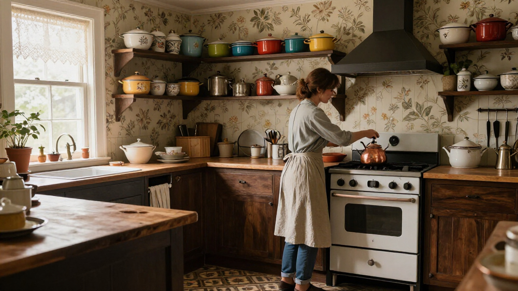 An 1890 House Went From Stark White To Cozy, Maximalist Vintage Wonderland