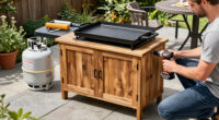 Ditch Basic Blackstone Griddle Storage With A Clever Upcycled Solution