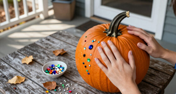No Knives Needed: 'Bedazzled' Pumpkins Are The Coolest Front Porch Trend